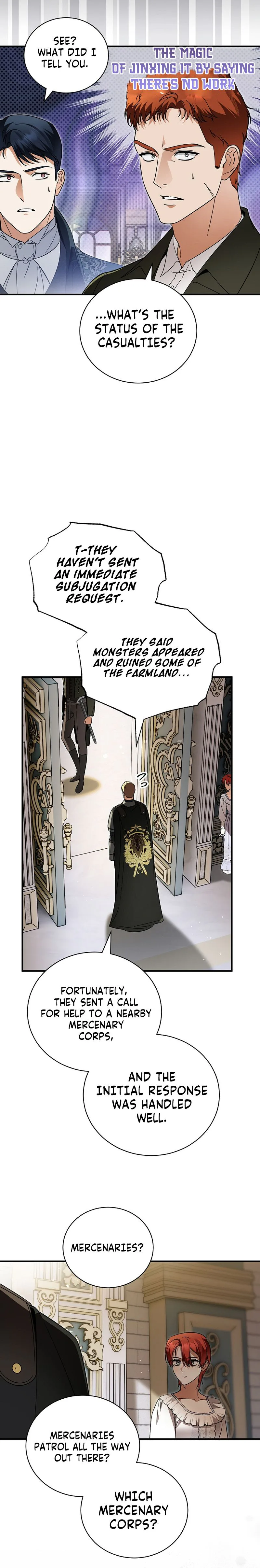 The Eldest Daughter Walks Down The Flower Path Chapter 24 Page 22