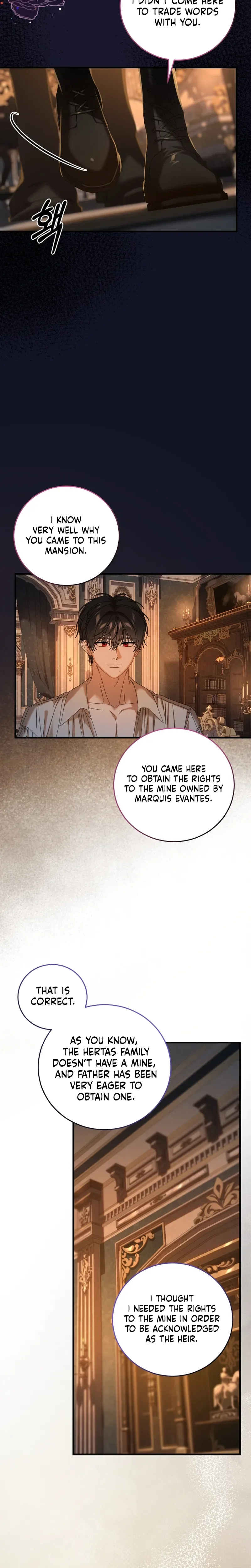 The obsessive, unhinged male lead is trying to imprison me. Chapter 25 Page 23