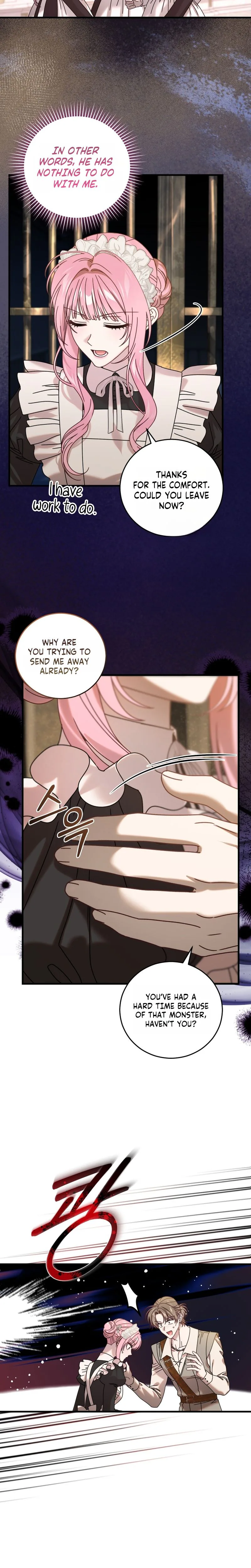 The obsessive, unhinged male lead is trying to imprison me. Chapter 27 Page 21