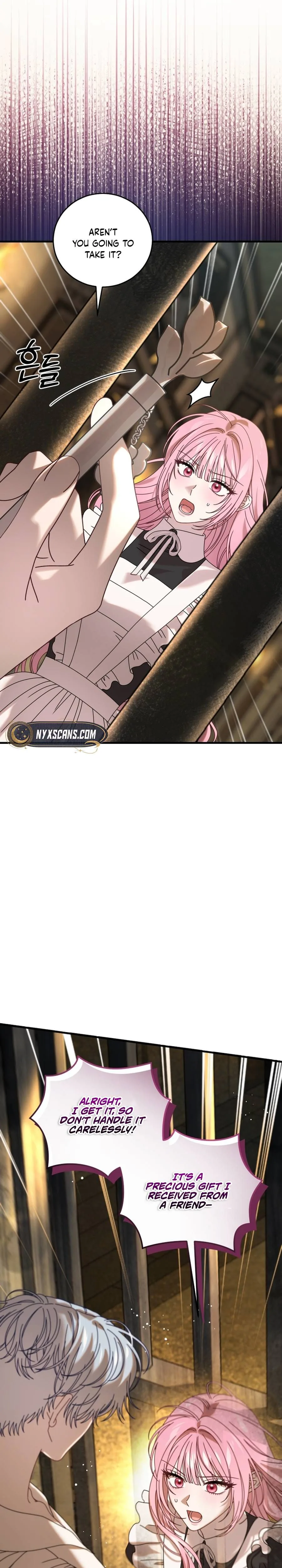 The obsessive, unhinged male lead is trying to imprison me. Chapter 29 Page 7