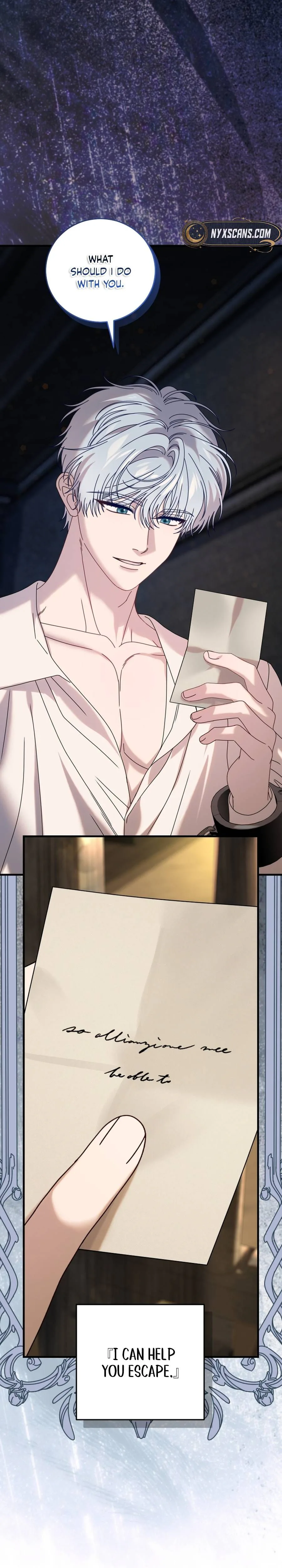 The obsessive, unhinged male lead is trying to imprison me. Chapter 29 Page 13