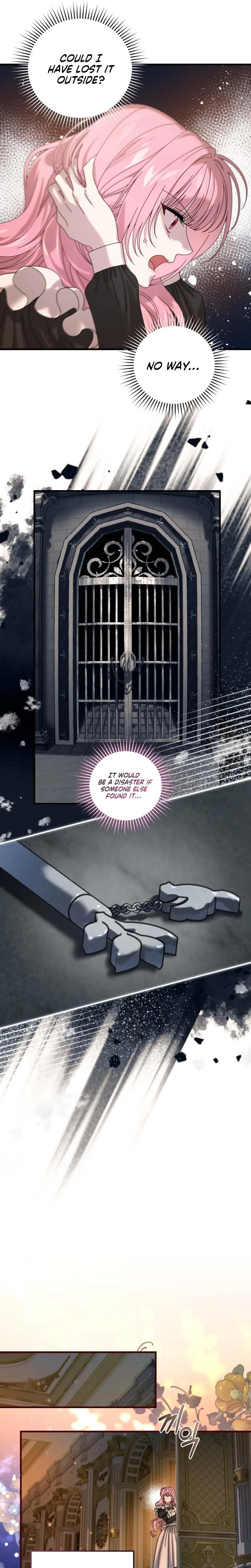 The obsessive, unhinged male lead is trying to imprison me. Chapter 28 Page 17