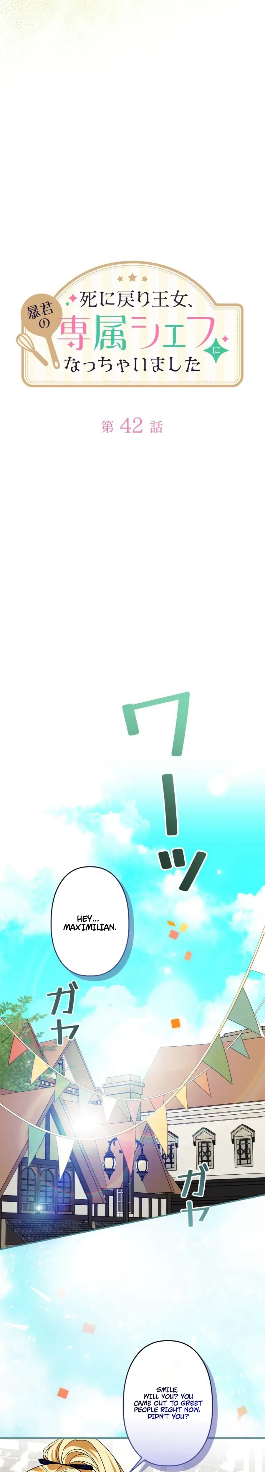 The Princess Who Rewound Death Became the Tyrant’s Personal Chef Chapter 42 Page 19