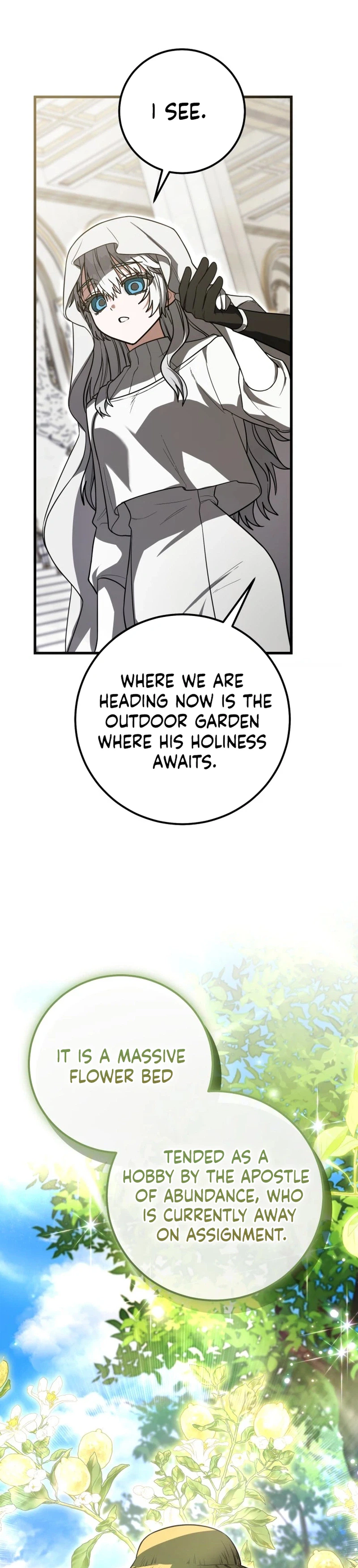 The Regressionist and the Blind Saintess Chapter 17 Page 6