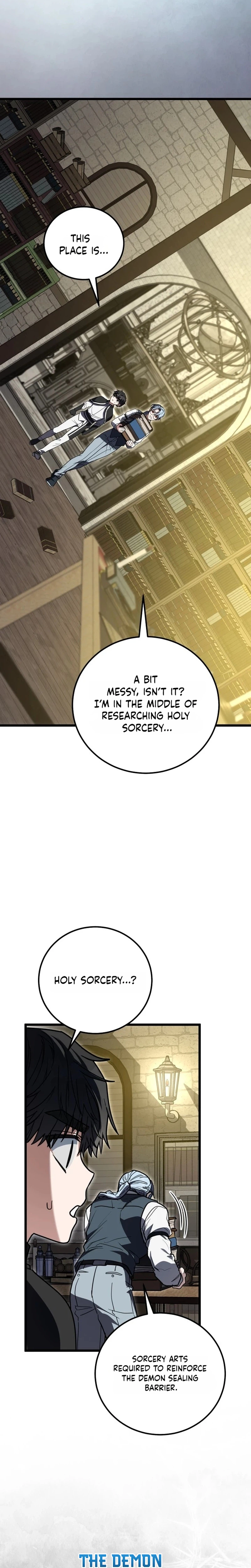 The Regressionist and the Blind Saintess Chapter 6 Page 13