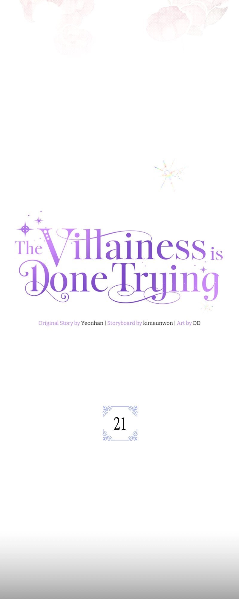 The Villainess Is Done Trying Chapter 21 Page 17