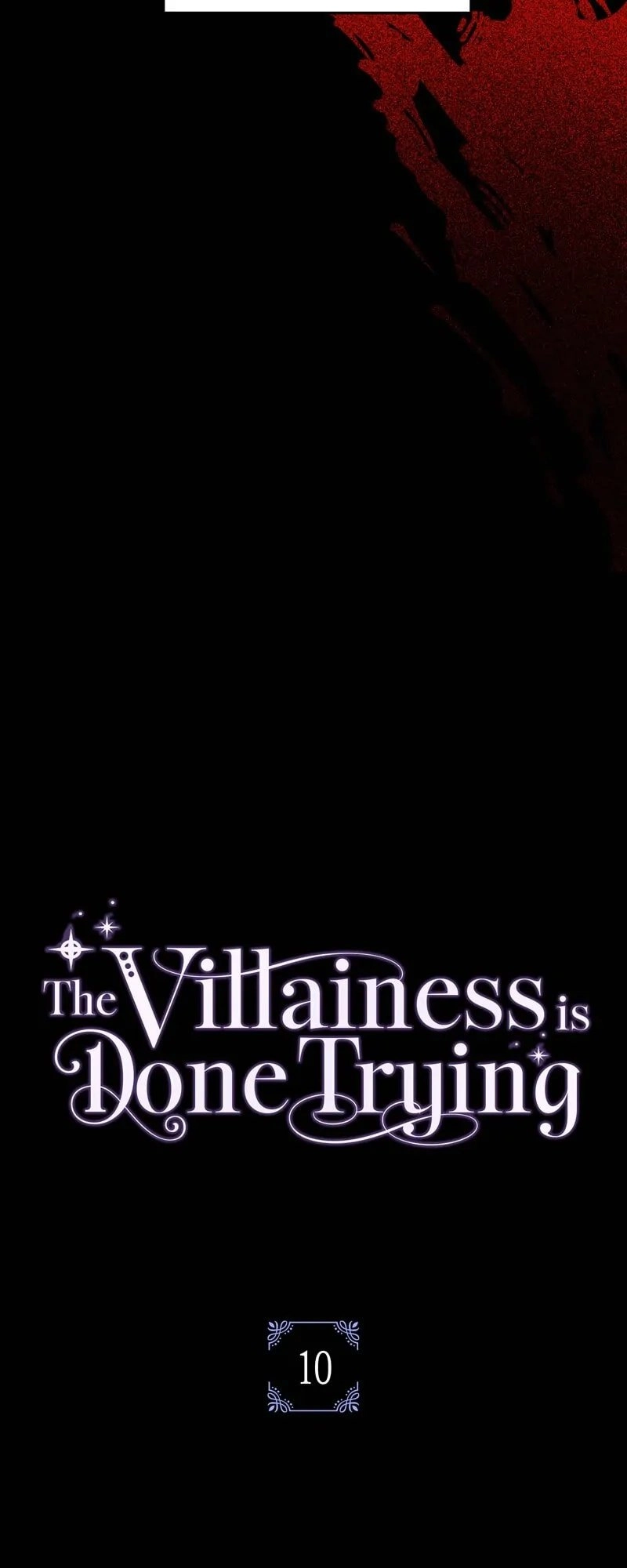 The Villainess Is Done Trying Chapter 10 Page 6