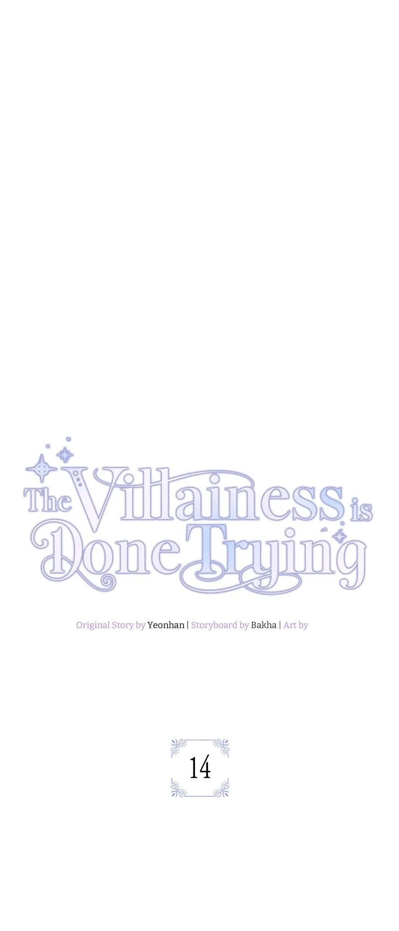 The Villainess Is Done Trying Chapter 14 Page 15