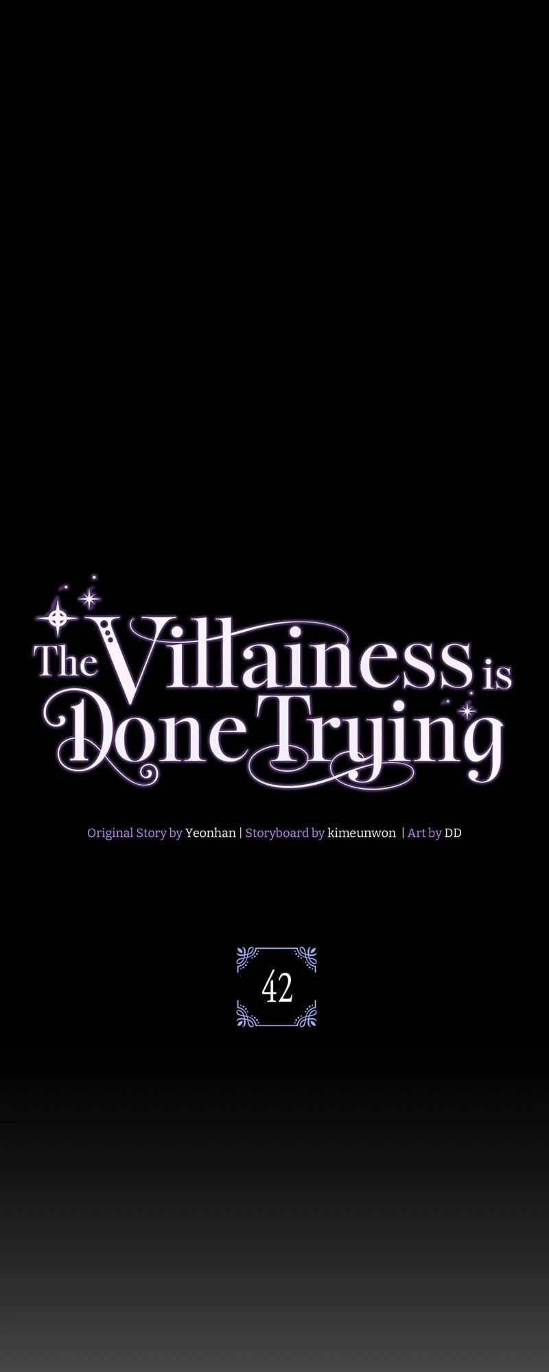 The Villainess Is Done Trying Chapter 42 Page 7