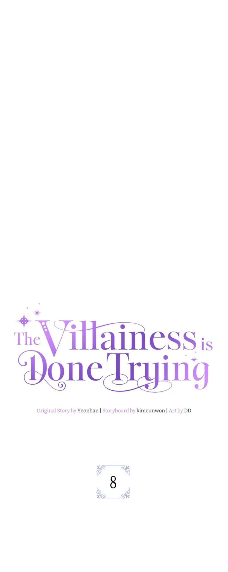 The Villainess Is Done Trying Chapter 8 Page 14