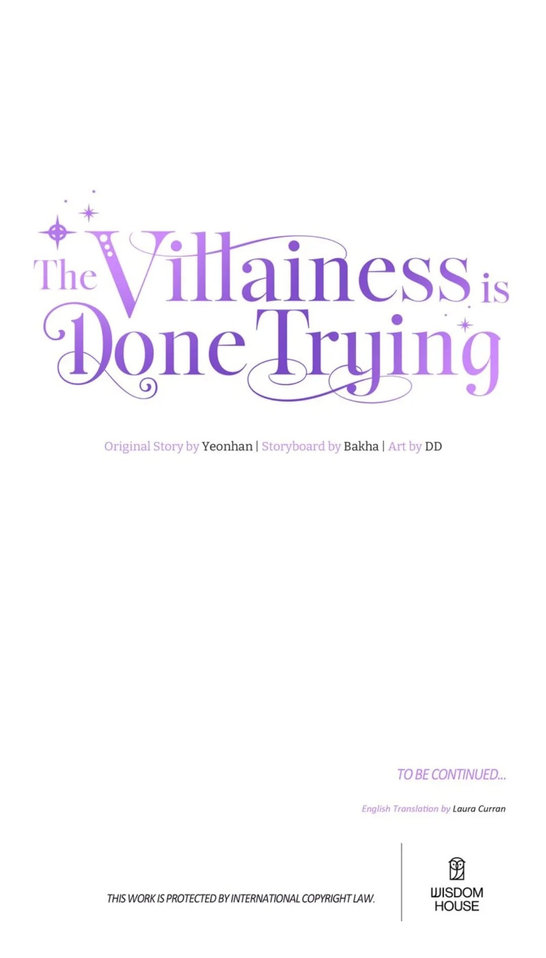 The Villainess Is Done Trying Chapter 1 Page 41