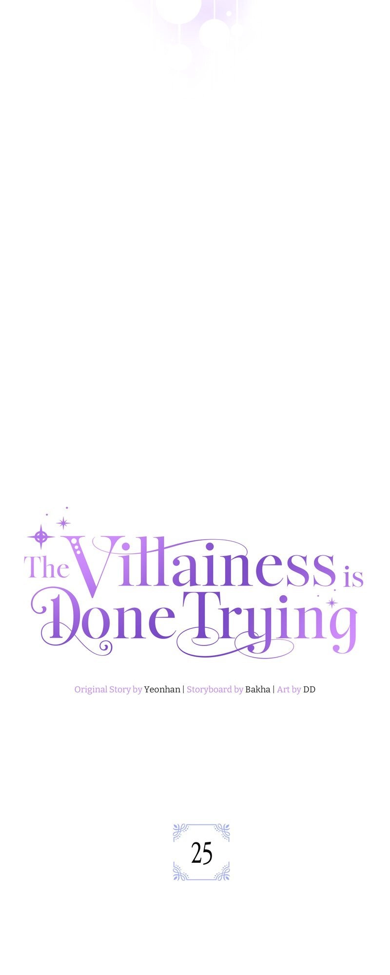 The Villainess Is Done Trying Chapter 25 Page 10