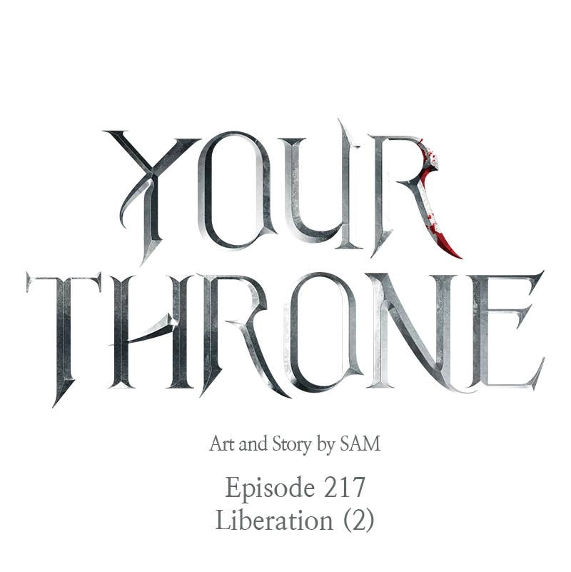 Your Throne Chapter 218 – Liberation (2) Page 158