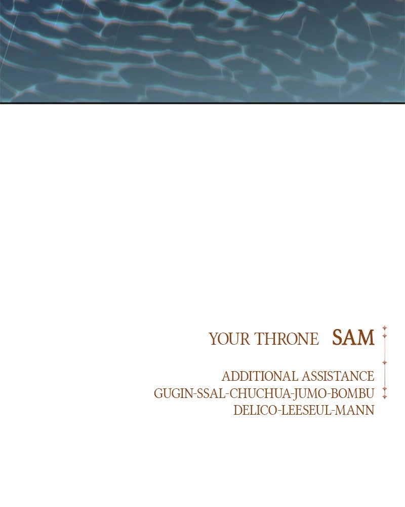 Your Throne Chapter 86 – ACKNOWLEDGEMENT Page 200